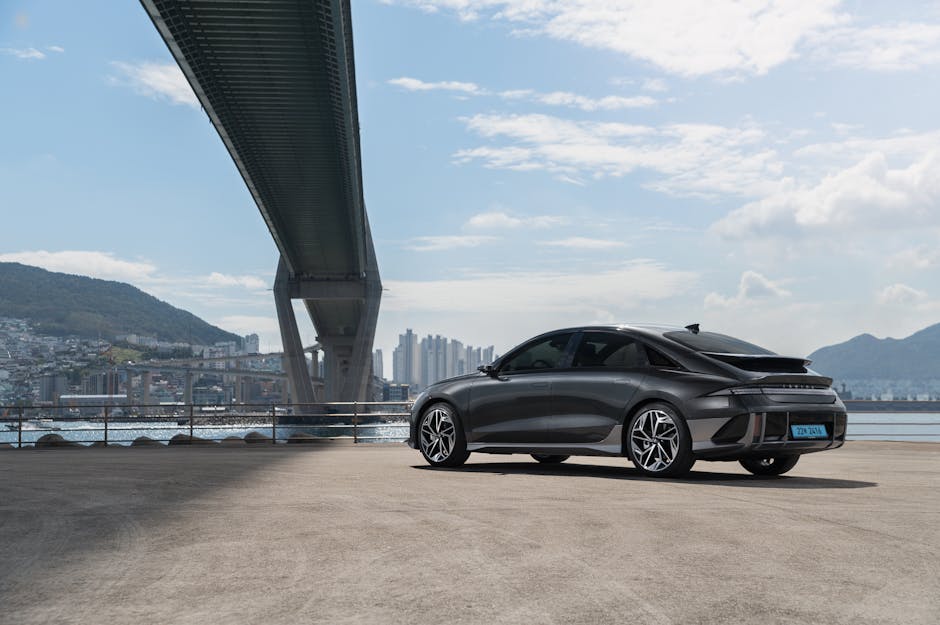 Sleek urban vehicle representing lifestyle mobility