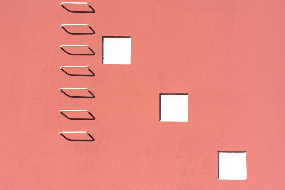 Modern architectural cutouts